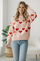 A Love Note Heart Sweater - Charming Charlie