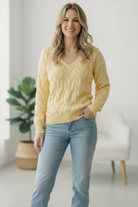 I'll Meet You at the Tennis Match Patterned Sweater - Charming Charlie