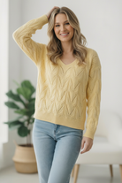 I'll Meet You at the Tennis Match Patterned Sweater - Charming Charlie