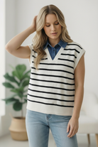 With an Ocean View Sweater Vest - Charming Charlie