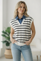 With an Ocean View Sweater Vest - Charming Charlie