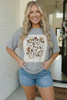 Wildflower Patch Oversized Graphic Tee - Charming Charlie