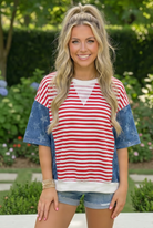 Stars Stripes and So Much Style Top - Charming Charlie