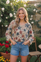 Star Spangled Crochet Sweater - Charming Charlie