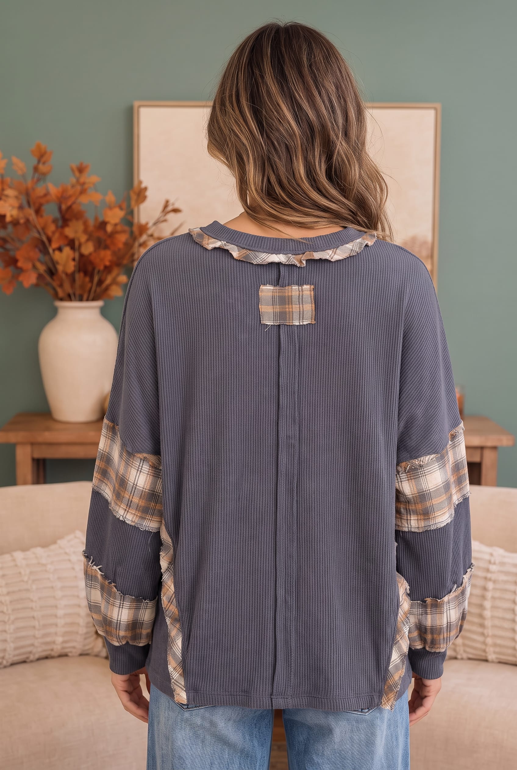 Country Chic Waffle Knit Top - Charming Charlie