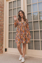 Falling For You Floral Mini Dress - Charming Charlie