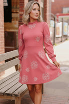Snowflake Kisses Red Dress - Charming Charlie