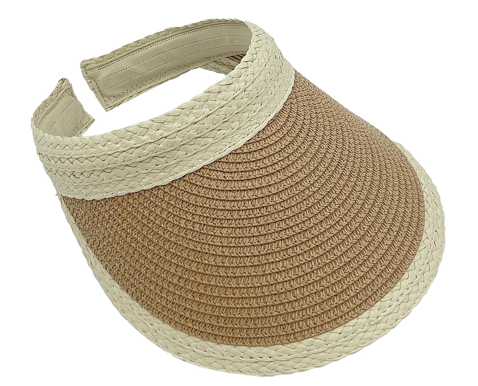 Straw Sun Visor - Charming Charlie