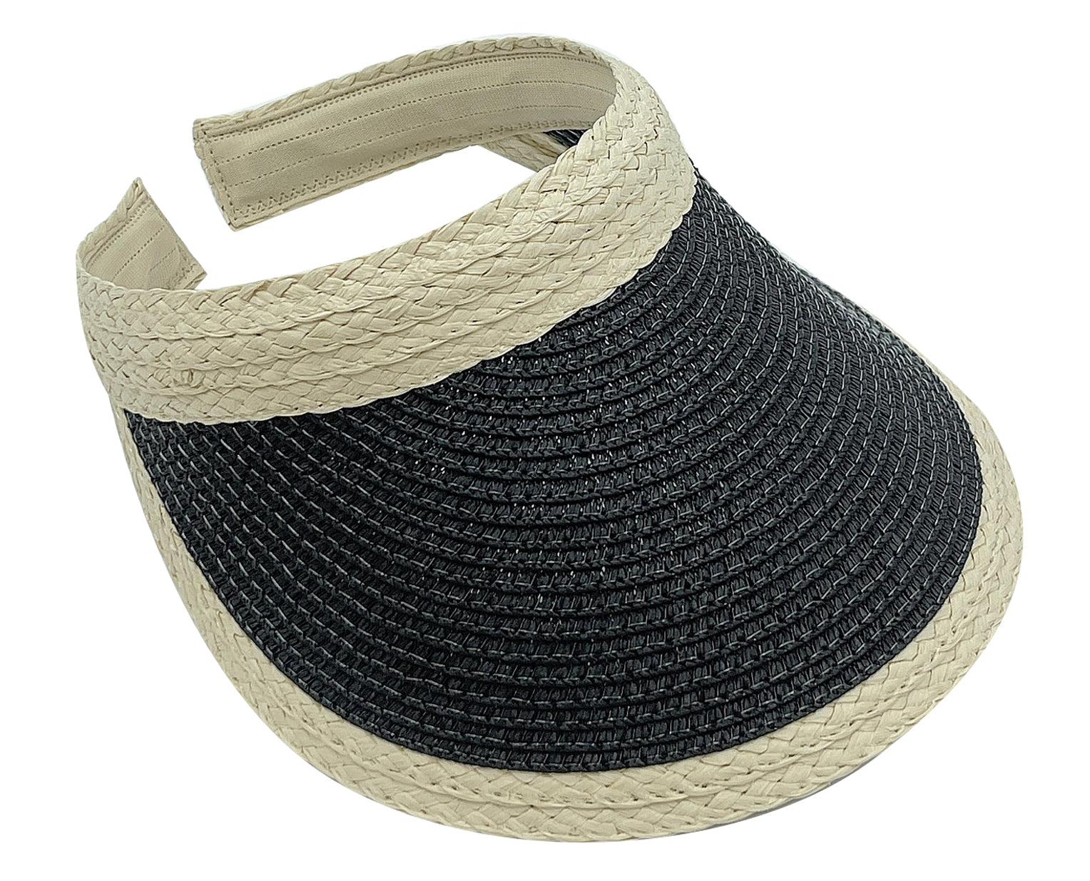 Straw Sun Visor - Charming Charlie