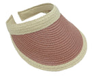 Straw Sun Visor - Charming Charlie