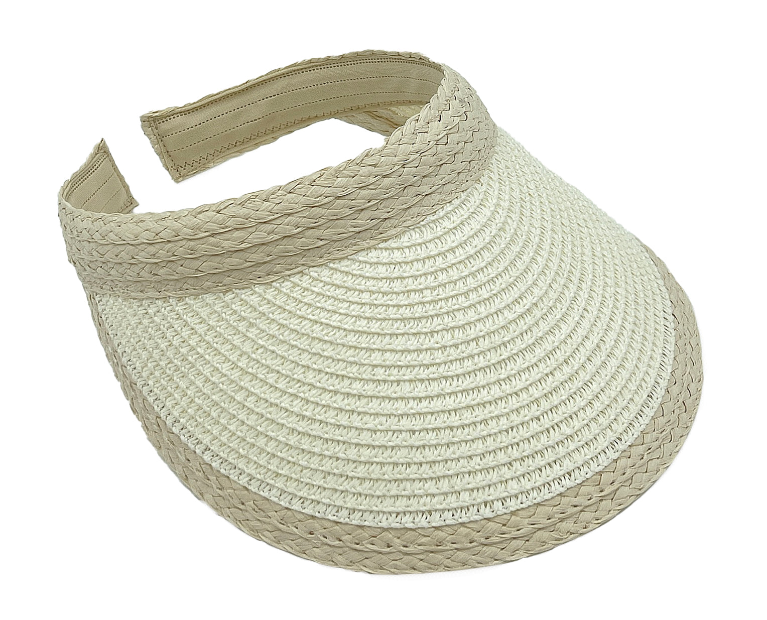 Straw Sun Visor - Charming Charlie