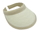 Straw Sun Visor - Charming Charlie