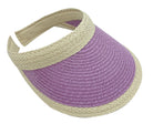 Straw Sun Visor - Charming Charlie