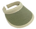 Straw Sun Visor - Charming Charlie