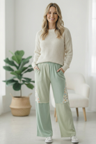 Sage Blossom Lounge Pants - Charming Charlie