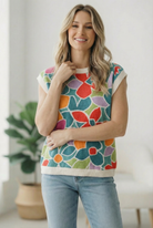 A Work of Art Ribbed Vest - Charming Charlie