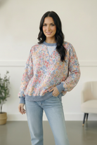 Meadow Breeze Floral Pullover - Charming Charlie