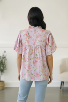 Painted Blossoms Posey Top - Charming Charlie