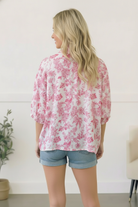 Pink Lemonade Floral Top - Charming Charlie