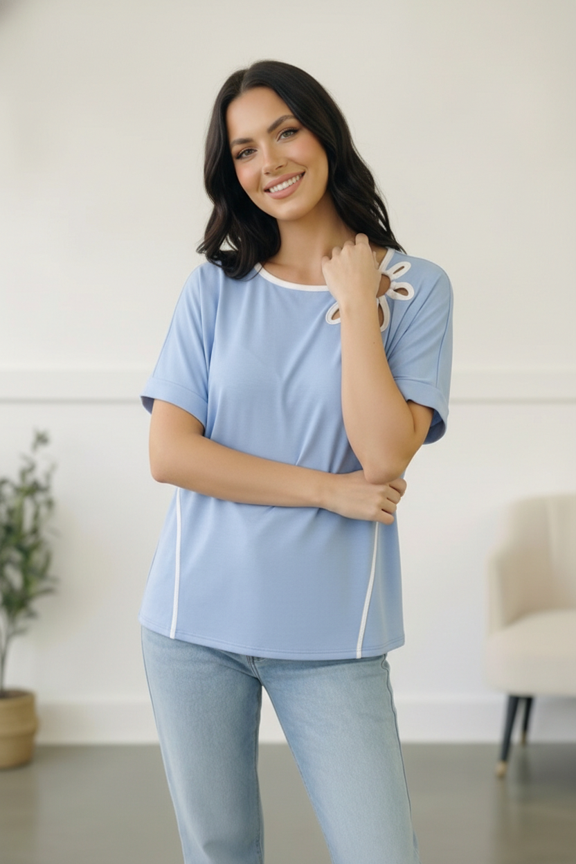 Bluebell Petal Ring Top - Charming Charlie
