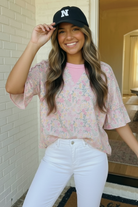 Sweet Garden Floral Drop Shoulder Top - Charming Charlie