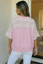 Sweet Garden Floral Drop Shoulder Top - Charming Charlie