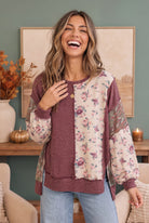 Rose Garden Floral Sweatshirt - Charming Charlie