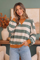 Stripes and Spice Pullover - Charming Charlie