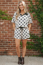 Spot On Darling Polka Dot Two Piece Set - Charming Charlie