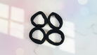 Black Hair Ties. Pack of 6 - Charming Charlie