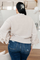 Handle It All Fringe Detail Sweater - Charming Charlie