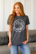 Happiness Comes in Waves Tee - Charming Charlie