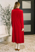 Happy Hours Long Velvet Cardigan - Charming Charlie