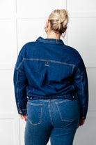 Have We Met Oversized Denim Jacket - Charming Charlie