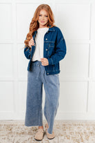 Have We Met Oversized Denim Jacket - Charming Charlie