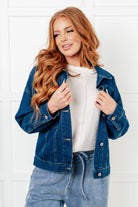 Have We Met Oversized Denim Jacket - Charming Charlie