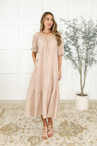 Hazel Dress in Toffee - Charming Charlie