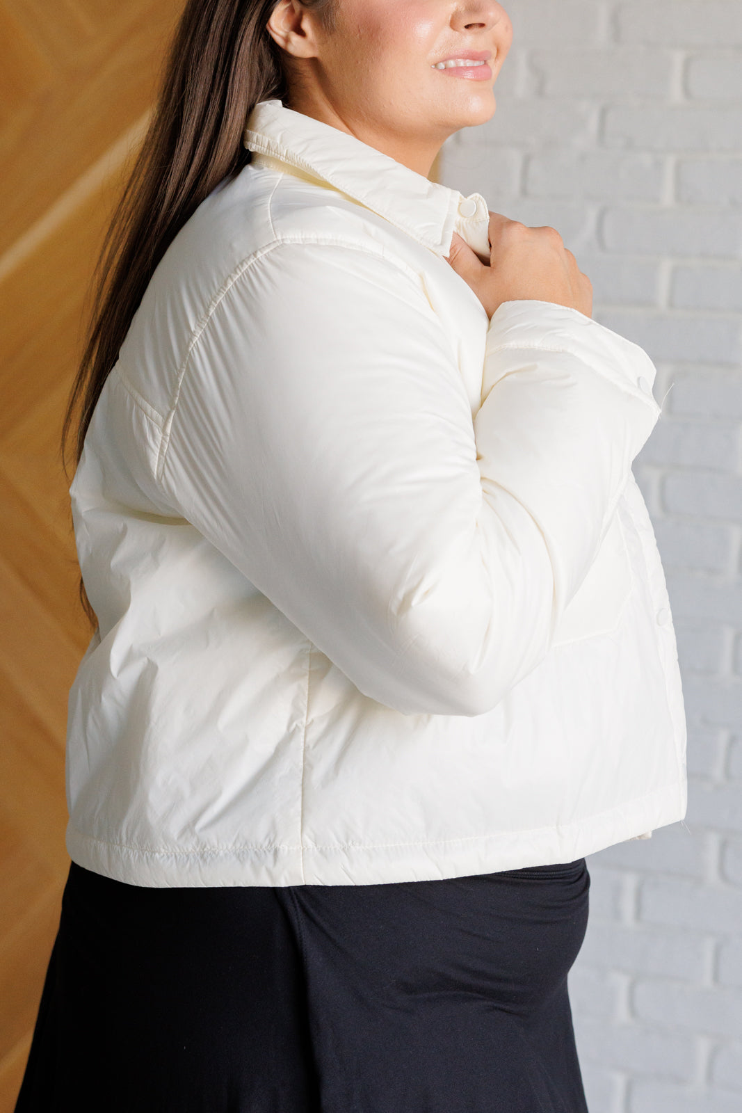 Hear Me Out Lightweight Puffer Jacket - Charming Charlie