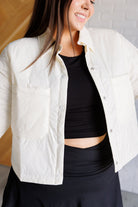 Hear Me Out Lightweight Puffer Jacket - Charming Charlie