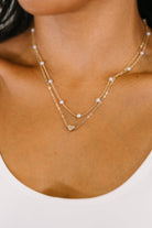 Heart of Gold Pendant Necklace Layered Set in Gold - Charming Charlie