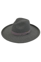 HeatherCharcoal C.C Rolled Edge Brim Vegan Felt Hat is a stylish and sustainable choice for any fashion-conscious individual. Made from high-quality vegan felt material, this hat features a rolled-edge brim design for a classic yet modern look. Perfect for any occasion, you can showcase your fashion sense while also supporting ethical and animal-friendly practices.
