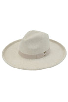 HeatherOatmeal C.C Rolled Edge Brim Vegan Felt Hat is a stylish and sustainable choice for any fashion-conscious individual. Made from high-quality vegan felt material, this hat features a rolled-edge brim design for a classic yet modern look. Perfect for any occasion, you can showcase your fashion sense while also supporting ethical and animal-friendly practices.