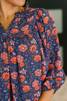 Hitherto Unknown Floral Babydoll Blouse - Charming Charlie