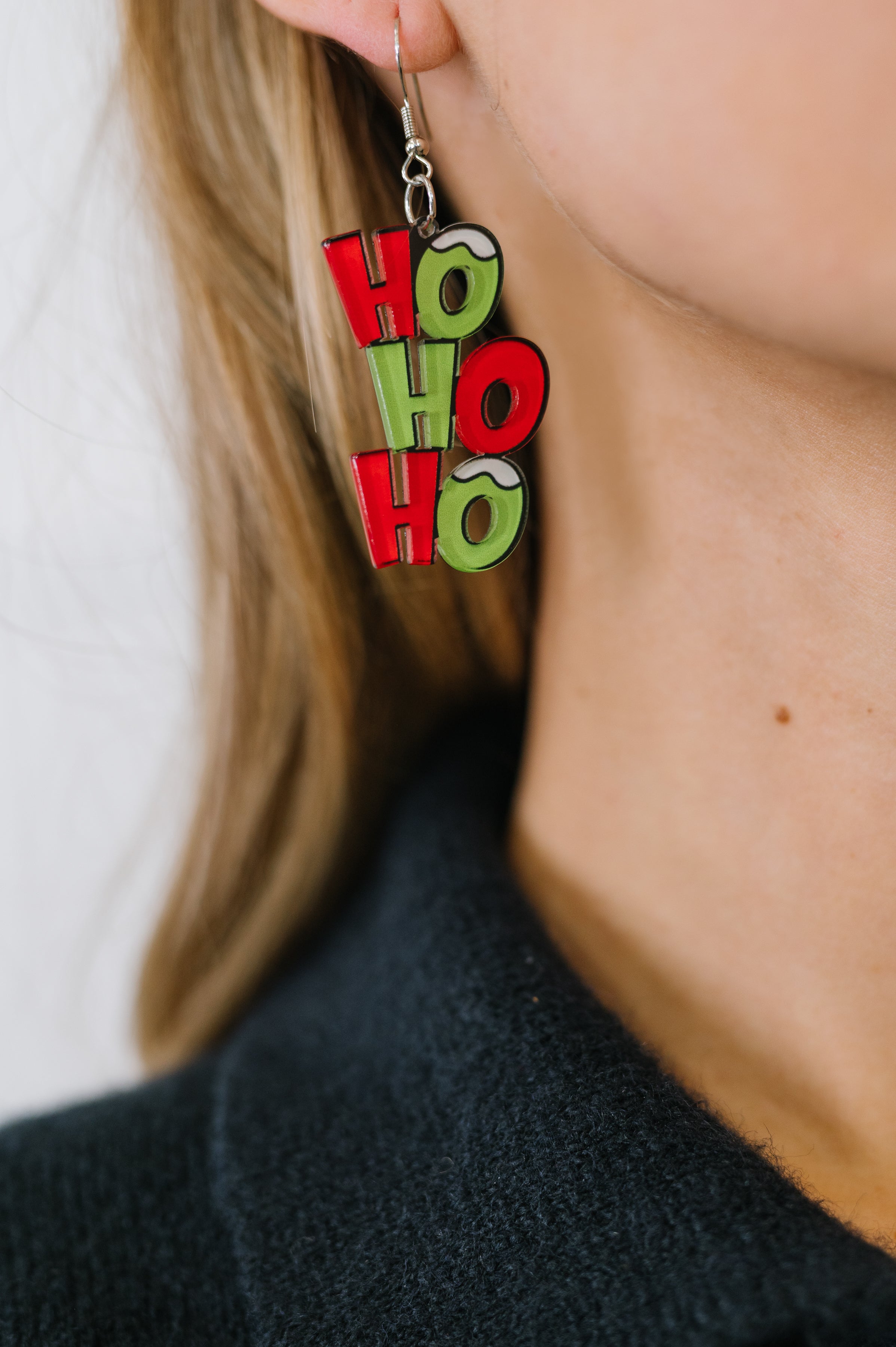 Ho,Ho, Ho Dangle Earrings - Charming Charlie