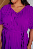 Hold And Squeeze Me Pleated Dress - Charming Charlie