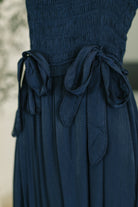 Hold Me Down Midi Dress in Navy - Charming Charlie