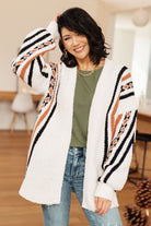 Holding On Aztec Print Cardigan - Charming Charlie