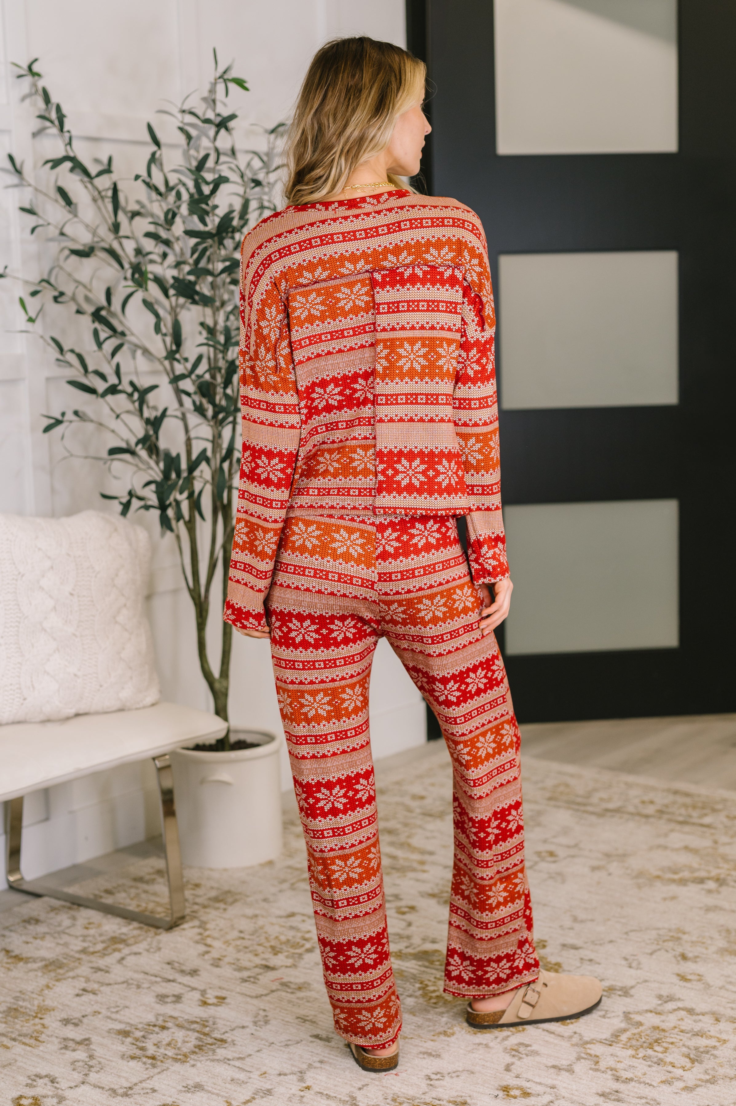 Holly's Jolly Pajama Top and Bottom Set - Charming Charlie