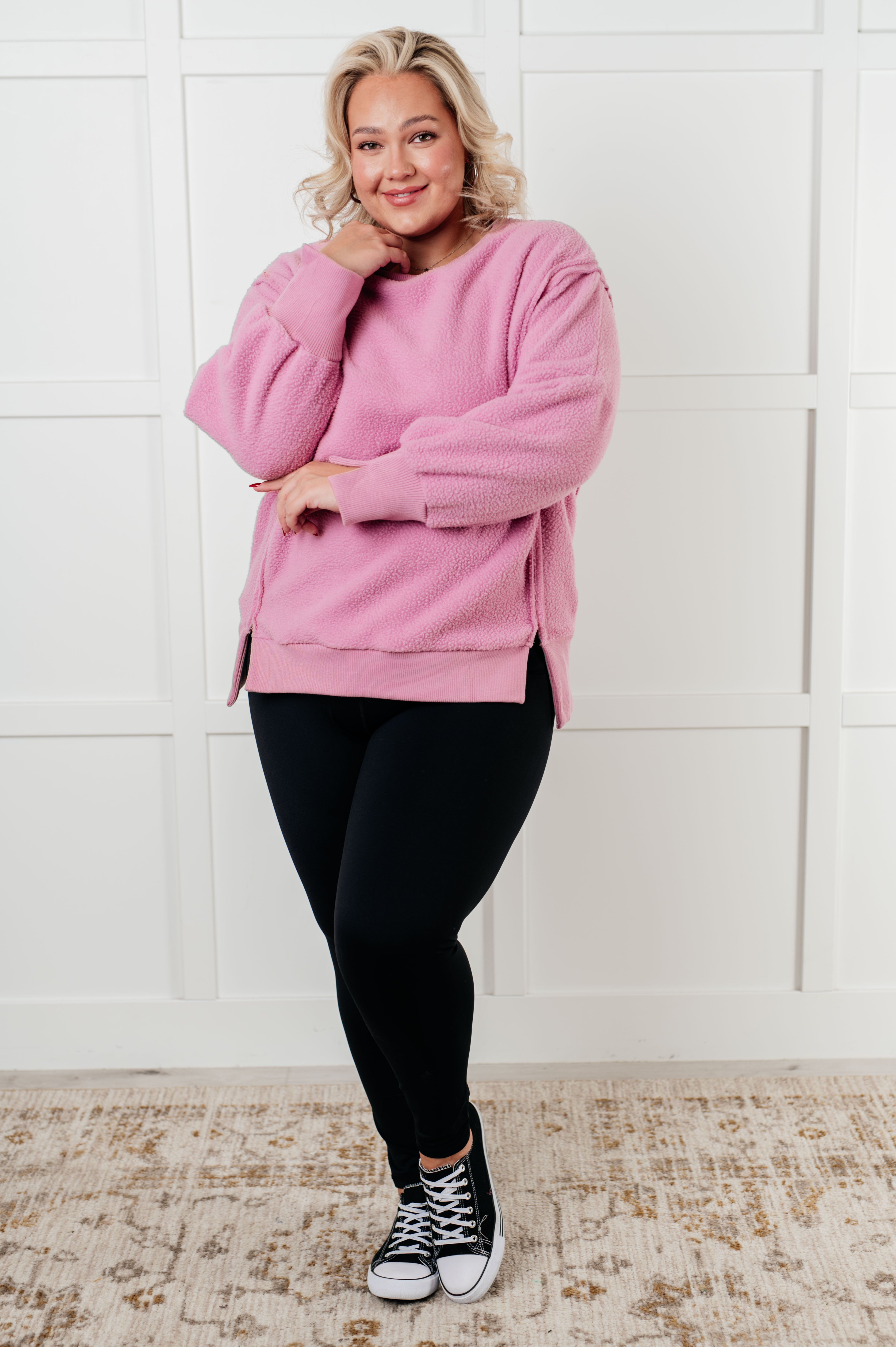 Hopes and Dreams Fleece Pullover - Charming Charlie
