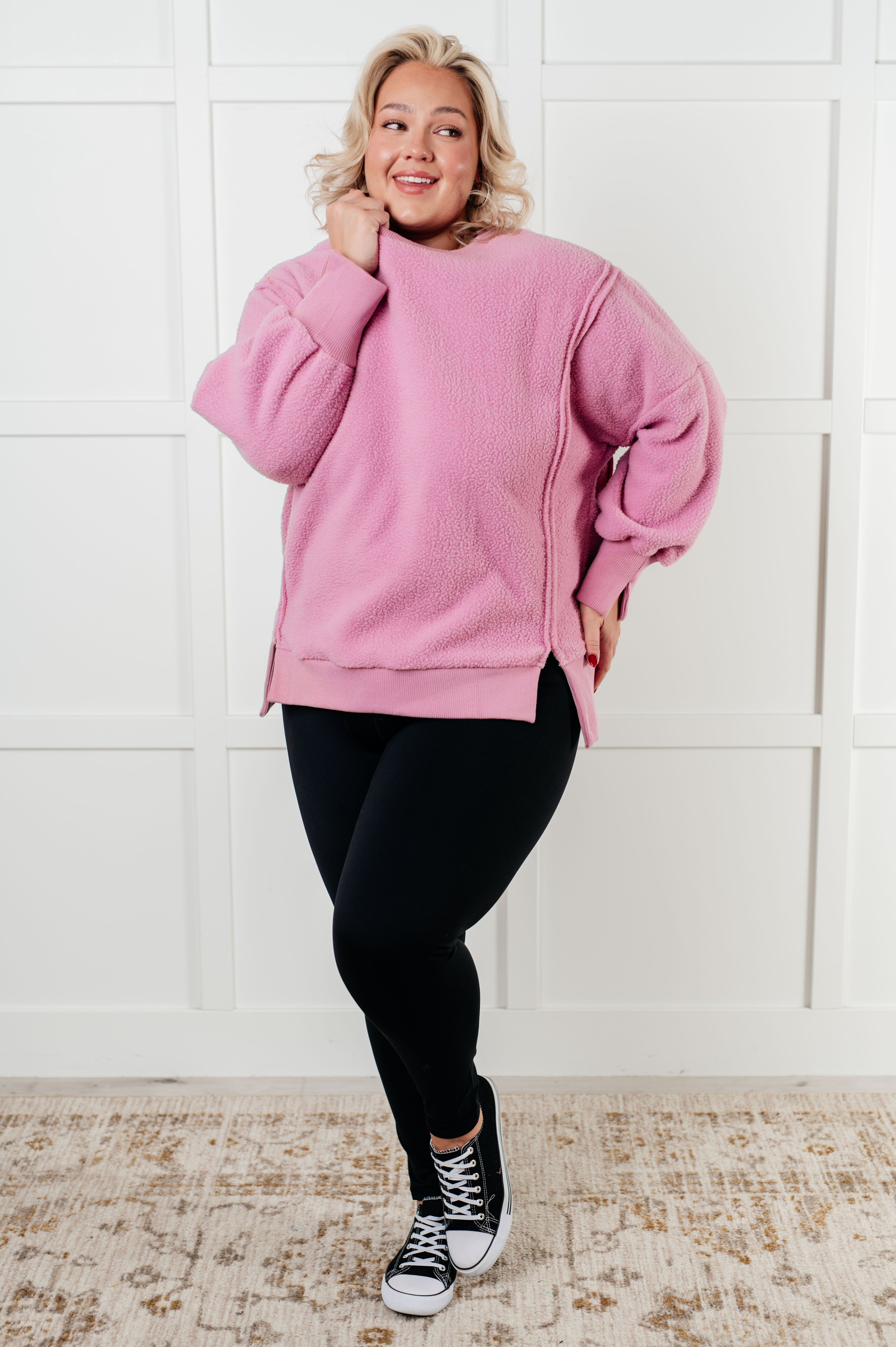 Hopes and Dreams Fleece Pullover - Charming Charlie